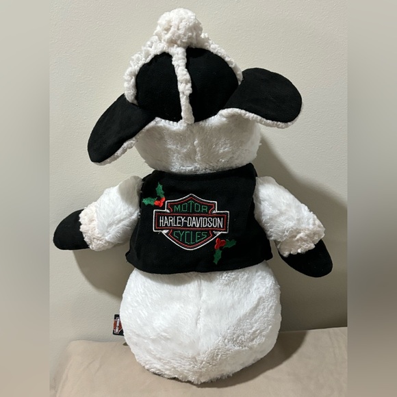 Harley Davidson Snowman Stuffy - Picture 4 of 6